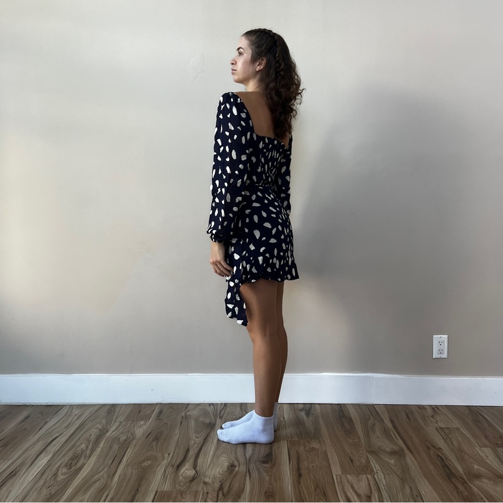 Reformation Cammi Dress | Splatter🎉SALE🎀 NEW - Picture 4 of 16
